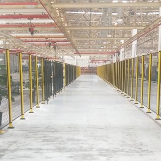大型工廠分區（qū）隔離圍欄