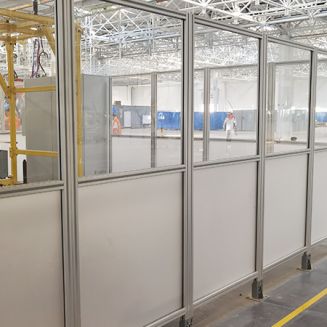 機器人安全隔離圍欄